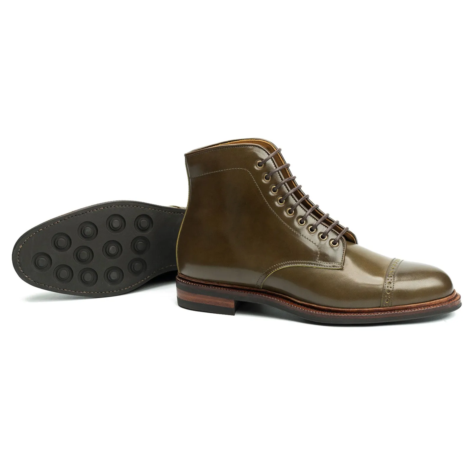 101682 - OLIVE SHELL CORDOVAN - E