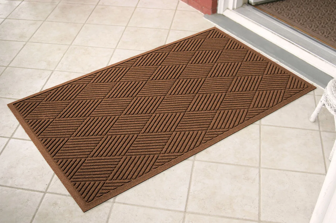 3 x 5 Mudroom Mat - Diamonds