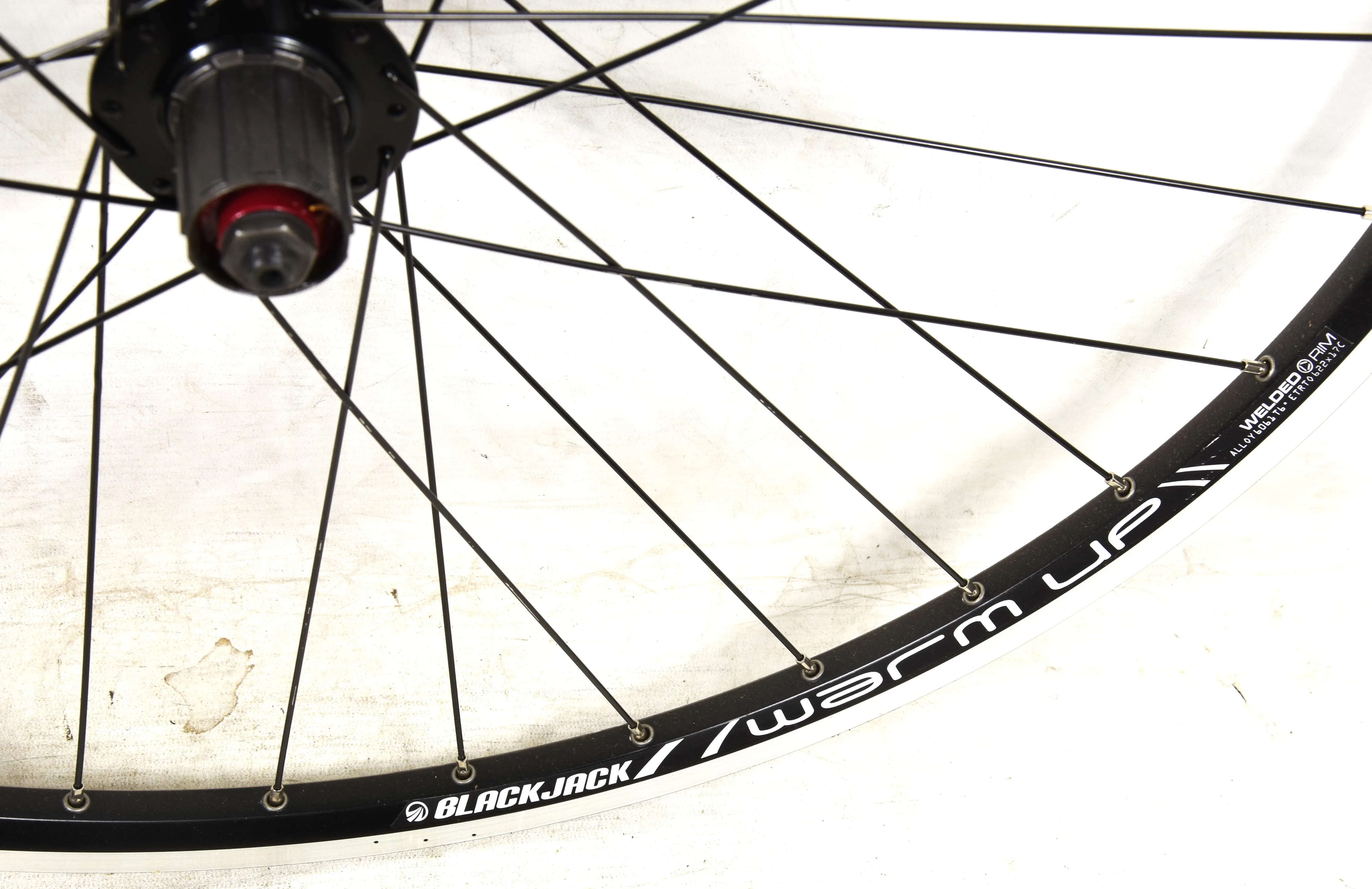 700c 8-9 10 SPEED CASSETTE DISC HUB TREKKING BIKE REAR WHEEL RODI BLACK JACK BLACK DOUBLE WALL RIM