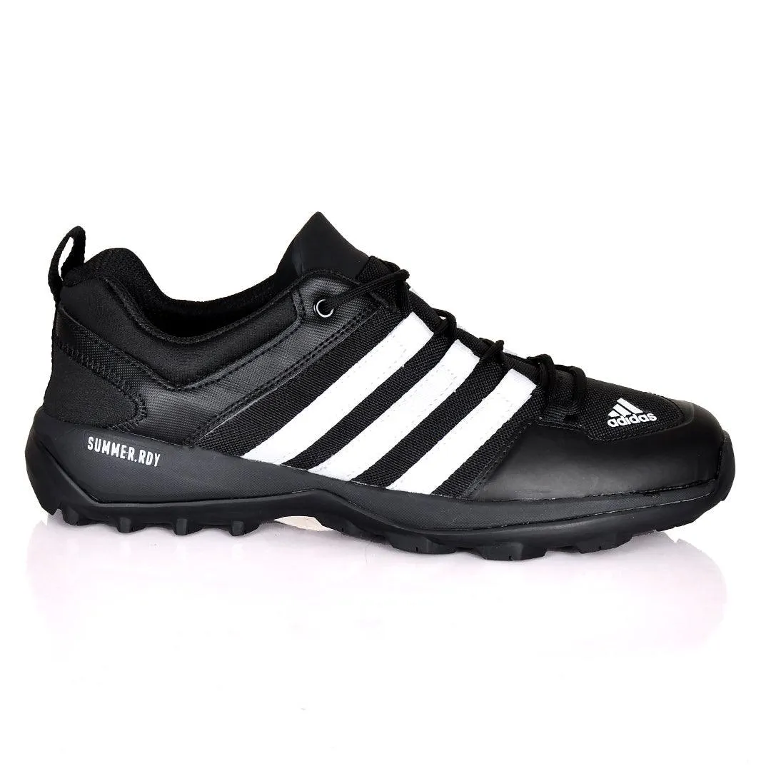 AD Traxion Summer 3 Stripes Sneakers- Black