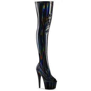 ADORE-3011HWR Black Stretch Hologram/Black Hologram