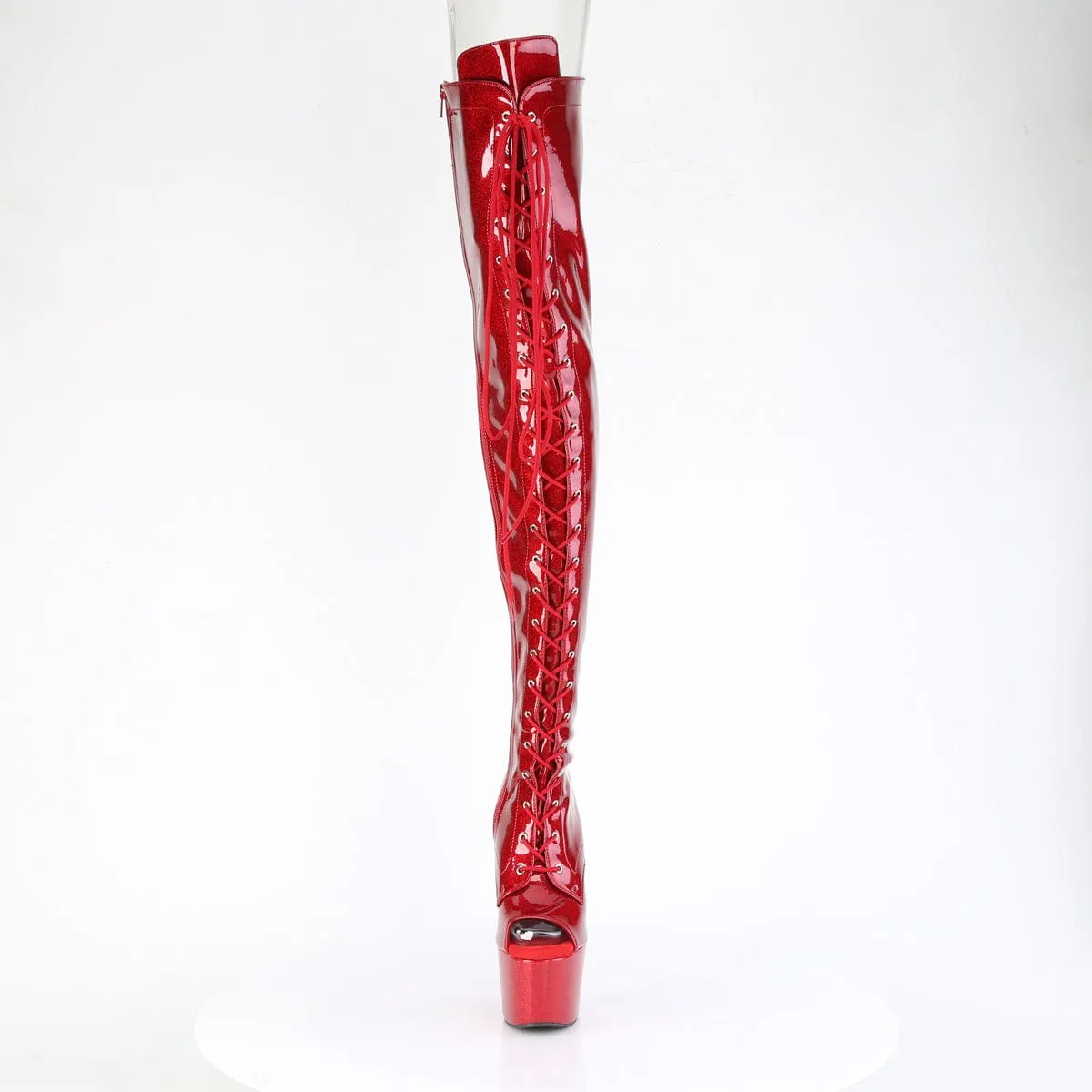 ADORE-3021GP Red Glitter Patent/M