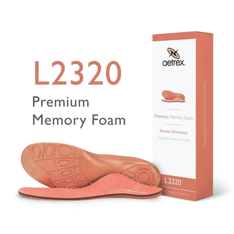 AETREX PREMIUM MEMORY FOAM POSTED ORTHOTICS WOMEN'S