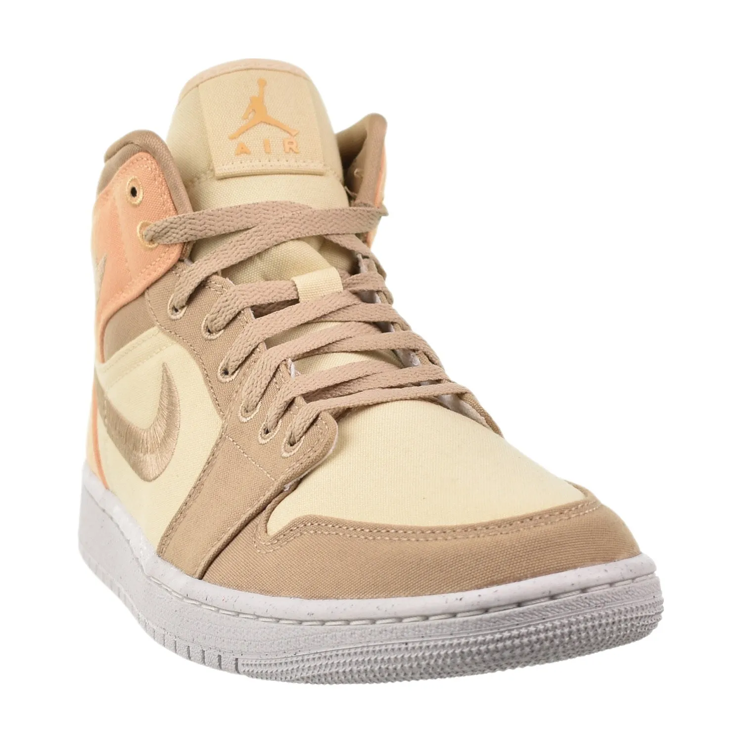 Air Jordan 1 Mid SE Women's Shoes Muslin-Celestial Gold-Sail-Desert