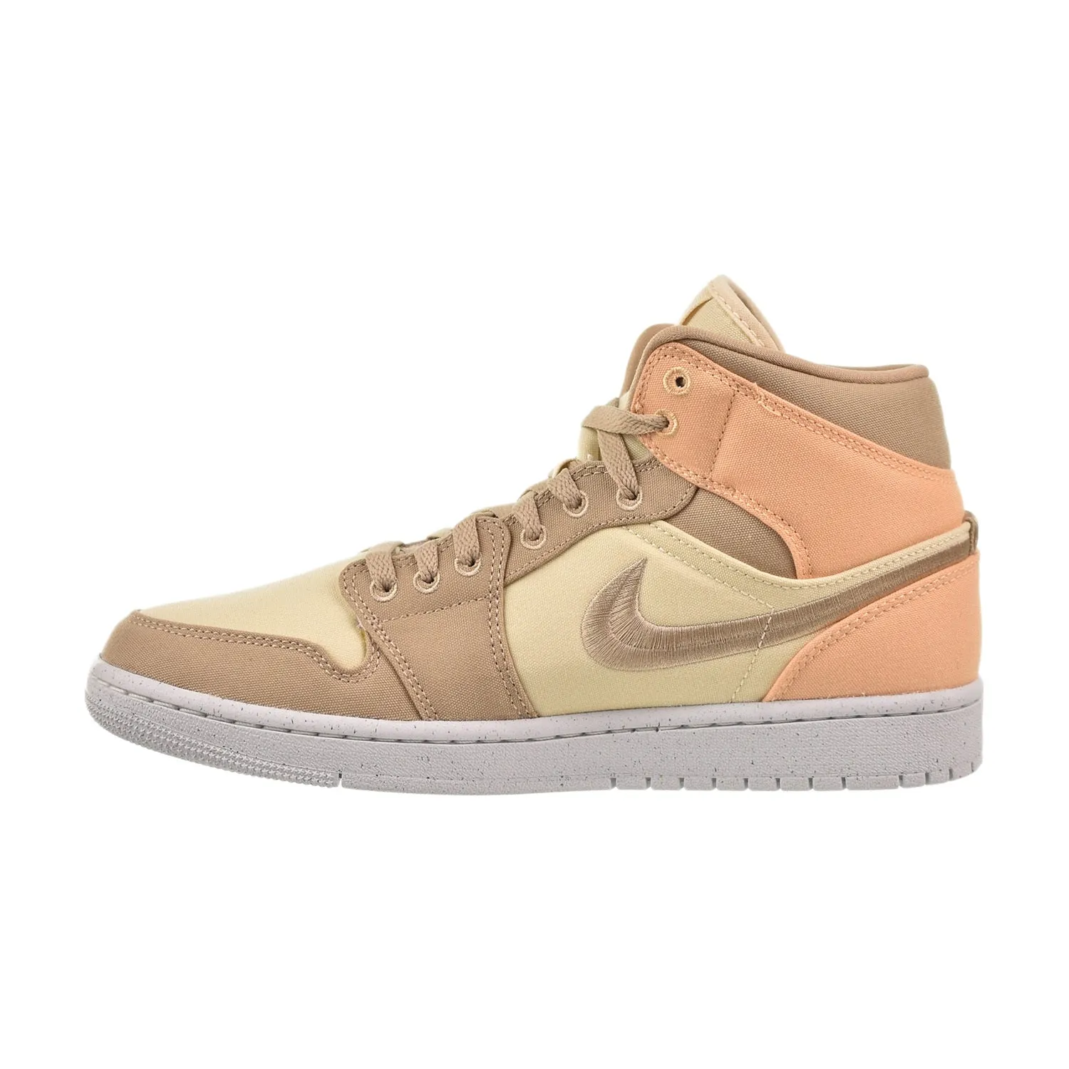 Air Jordan 1 Mid SE Women's Shoes Muslin-Celestial Gold-Sail-Desert