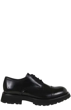 Alexander McQueen Chunky Lace-Up Derby Shoes