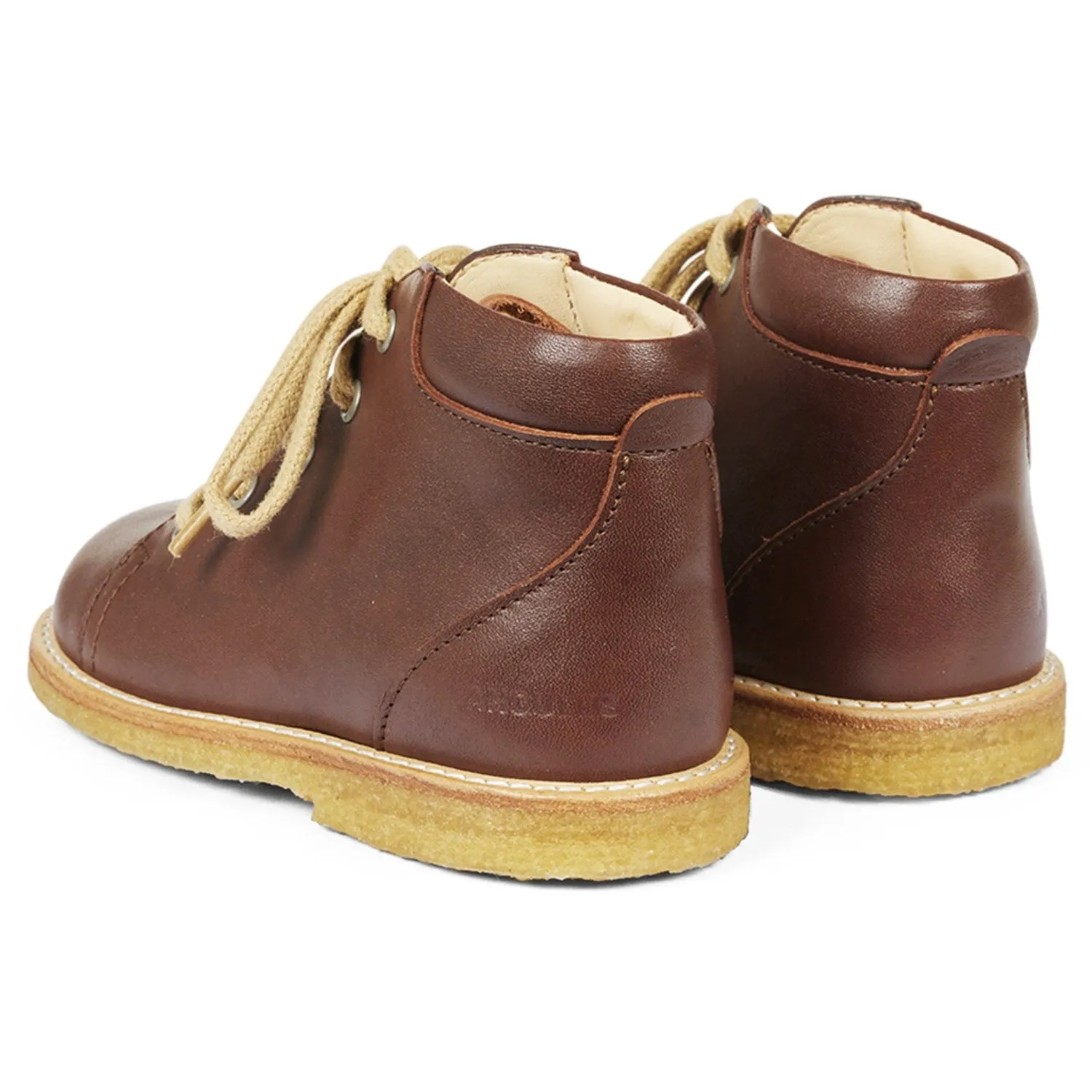 Angulus Angulus Brown Classic Lace-up Shoes