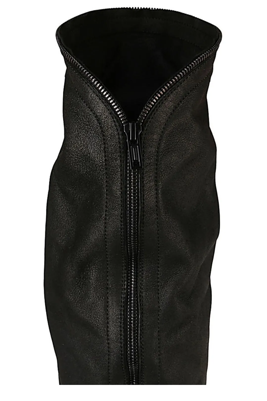 Ann Demeulemeester Zip-Up Thigh High Boots