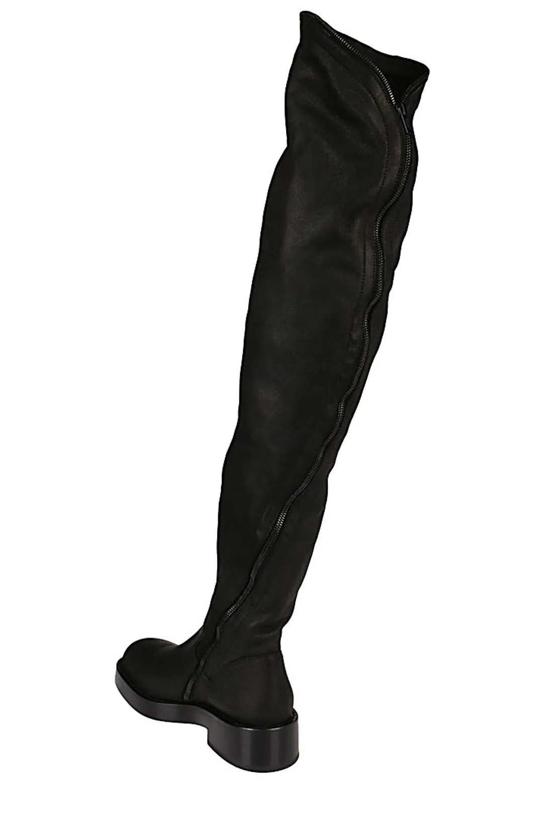 Ann Demeulemeester Zip-Up Thigh High Boots