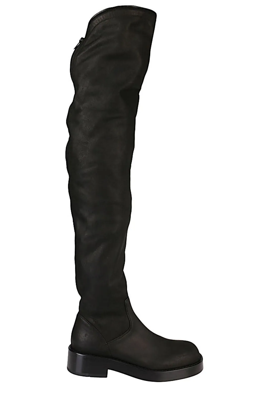 Ann Demeulemeester Zip-Up Thigh High Boots