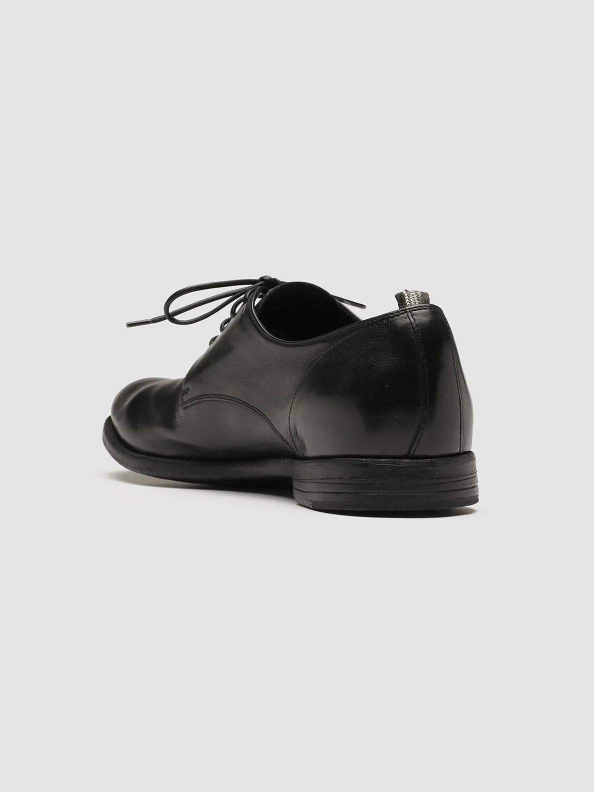 ARC 515 - Black Leather Derby Shoes