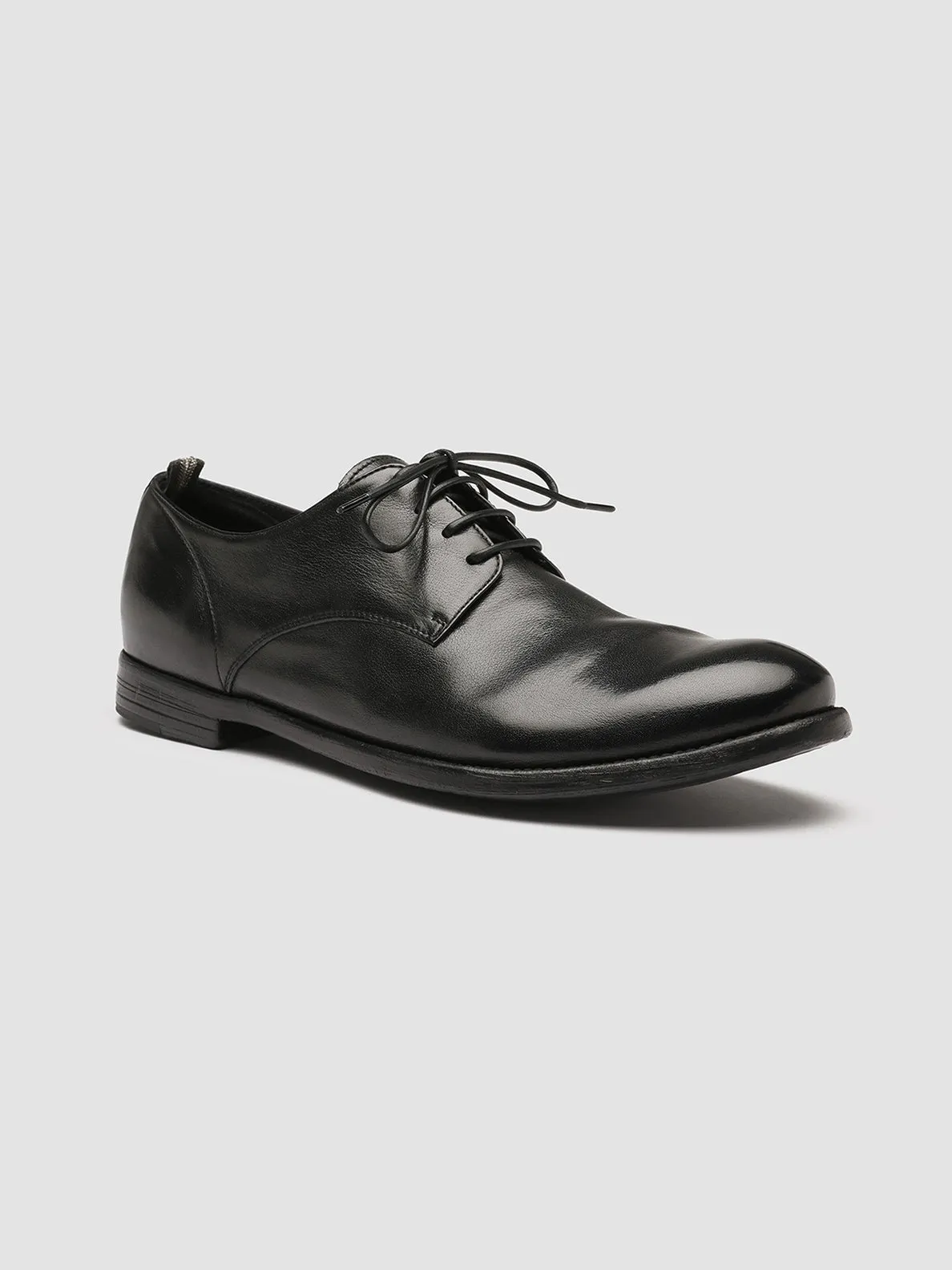 ARC 515 - Black Leather Derby Shoes