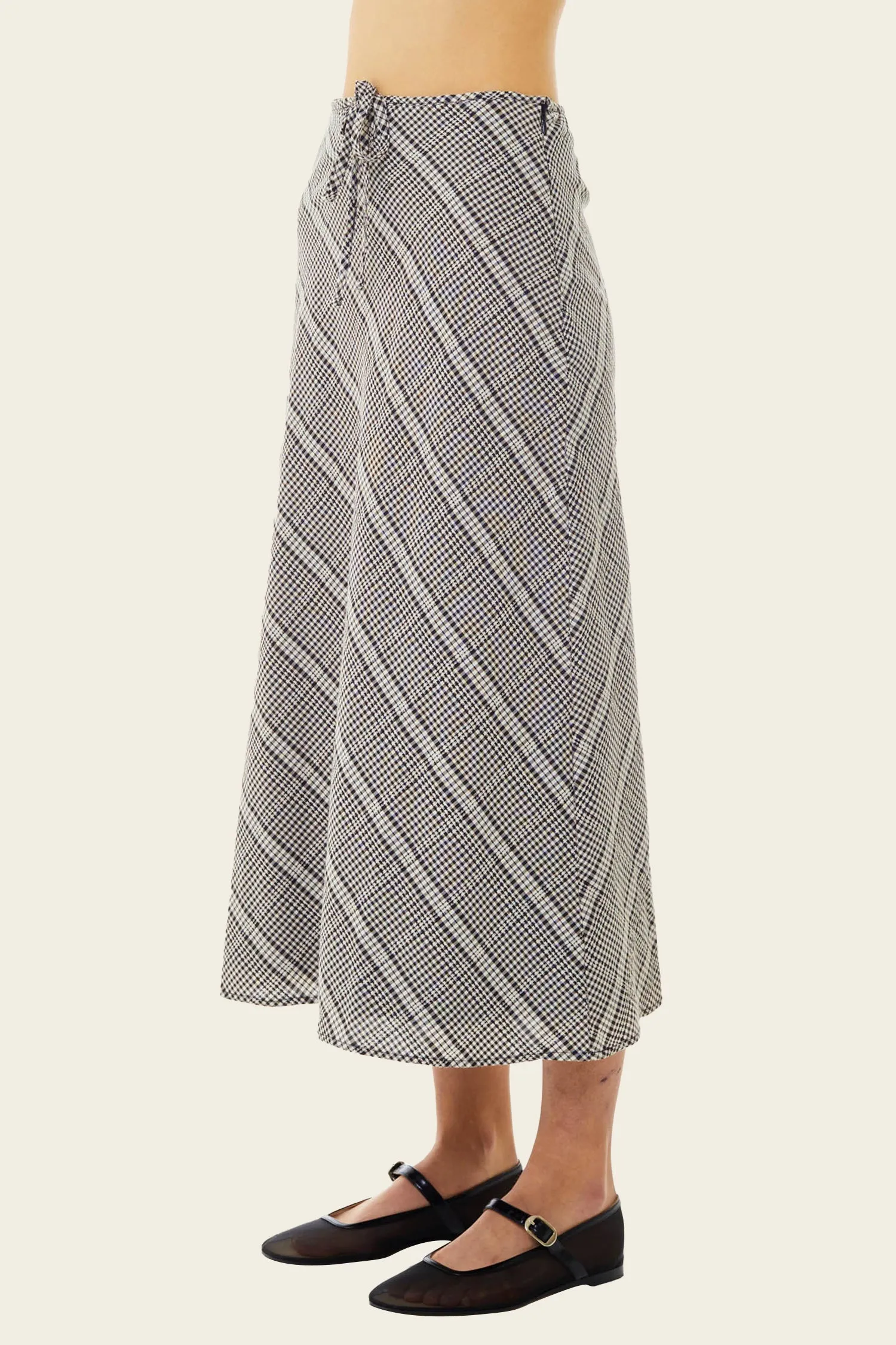 Aurora Skirt - Spring Plaid