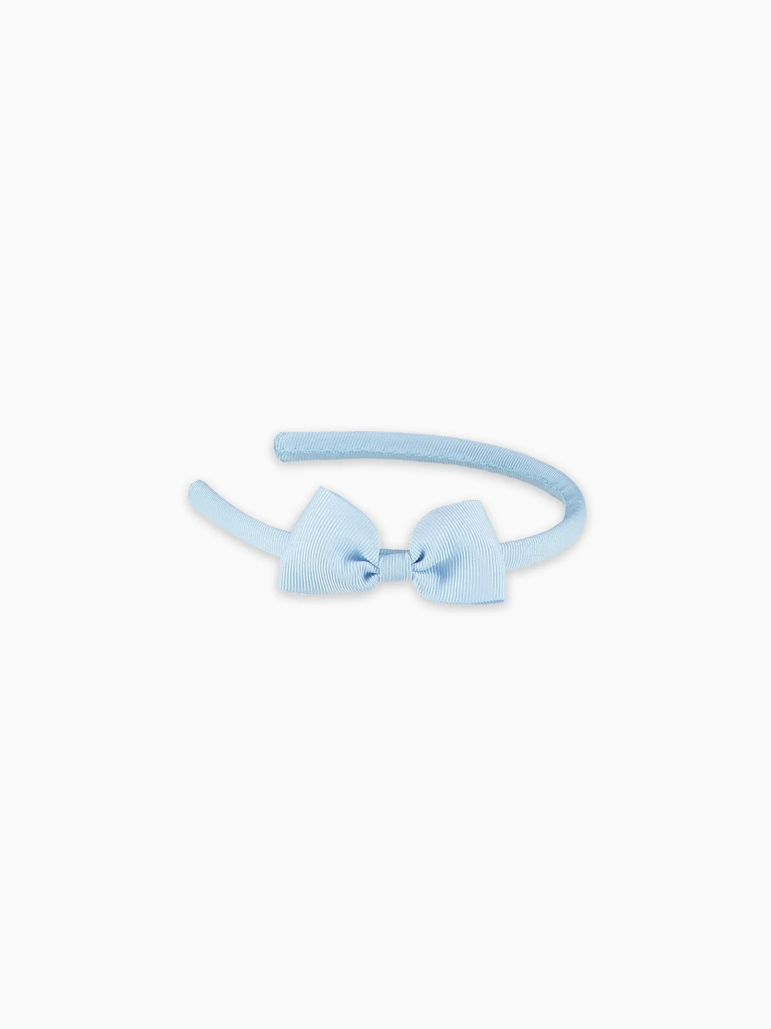 Baby Blue Small Bow Girl Headband