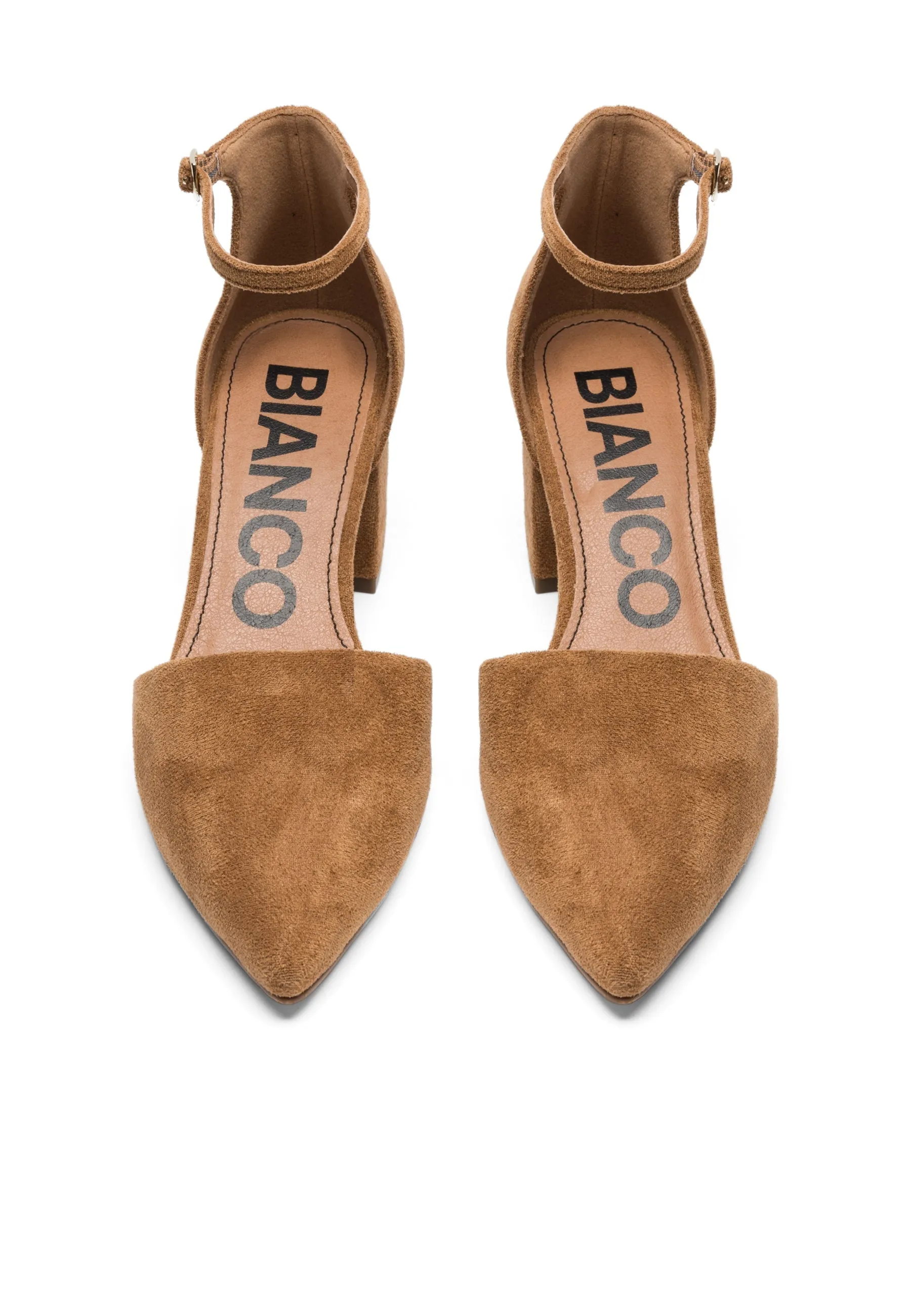 Biadevived Camel Suede Pumps