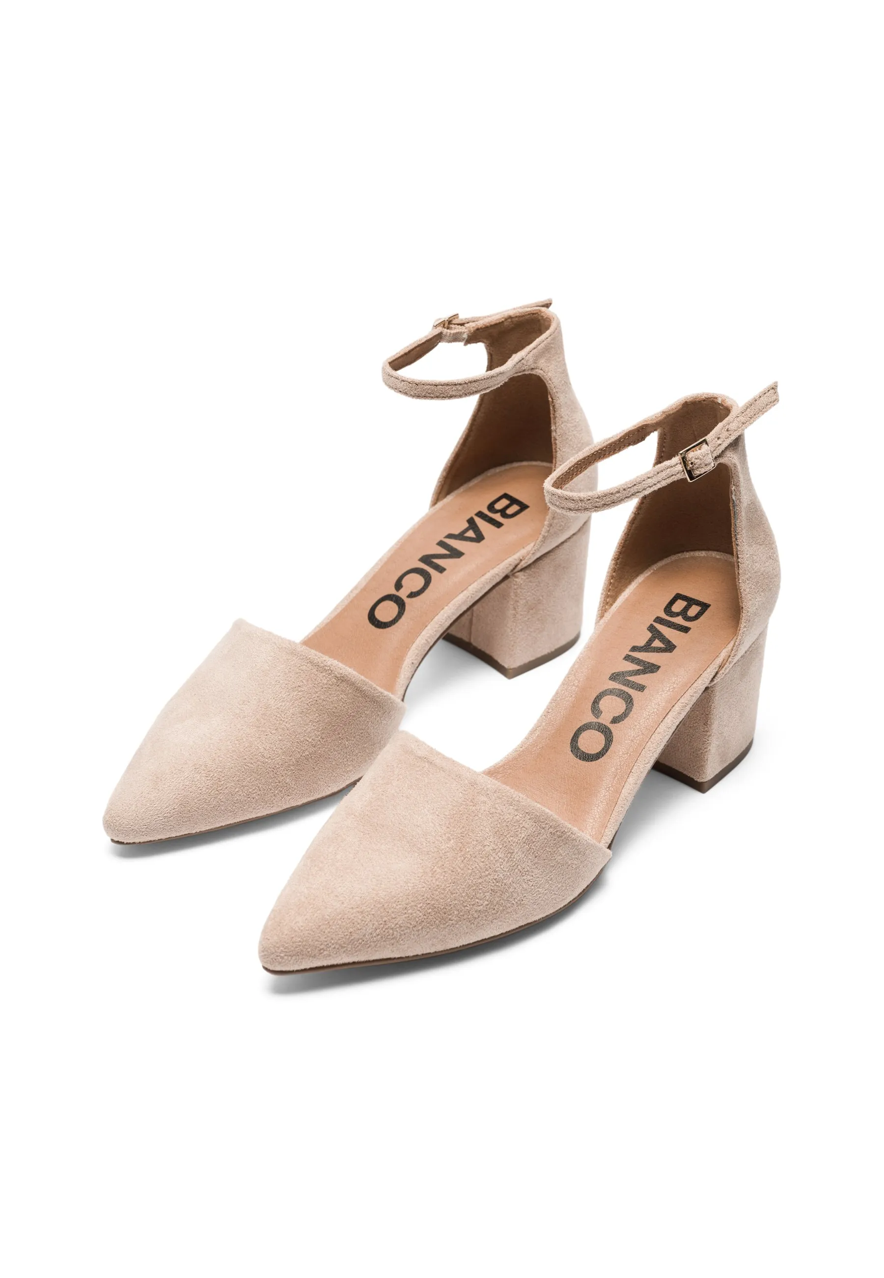 Biadevived Nougat Suede Pumps