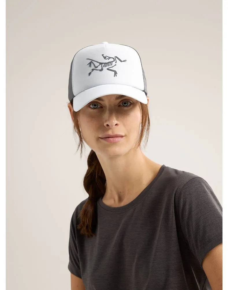 Bird Curved Brim Trucker Hat