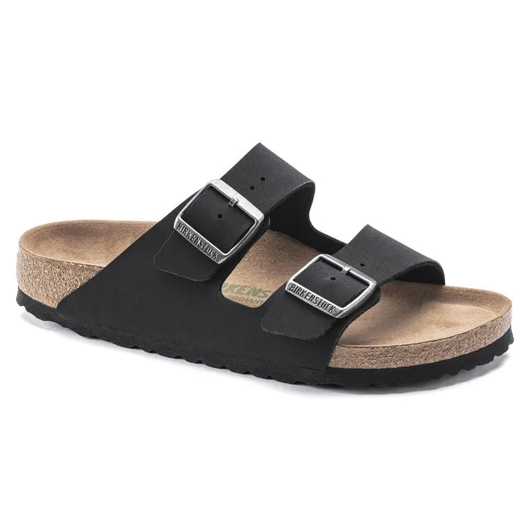 Birkenstock Arizona BirkiBuc/MF Vegan Sandal (Unisex) Black 1019115