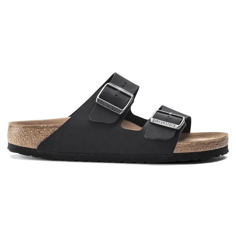 Birkenstock Arizona BirkiBuc/MF Vegan Sandal (Unisex) Black 1019115