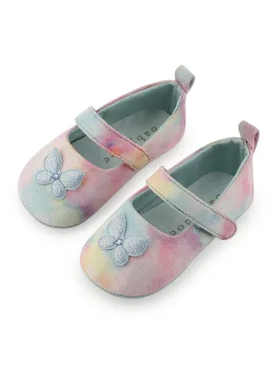 Blue Tye Dye Mary Janes