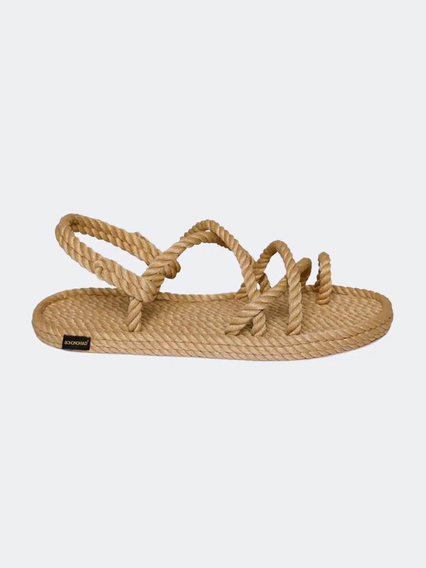 Bohonomad Ibiza Rope Women Lifestyle Sandals Beige