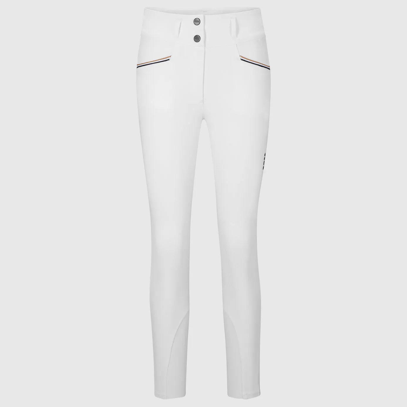 BOSS Equestrian Hailey Full Grip Breeches - White