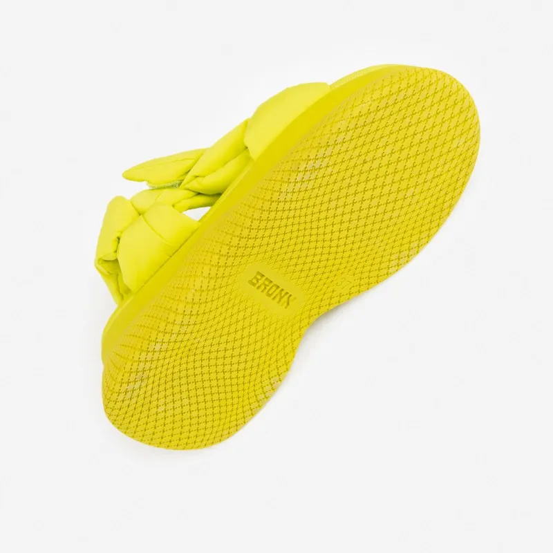 Brute Yellow Chunky Sandals