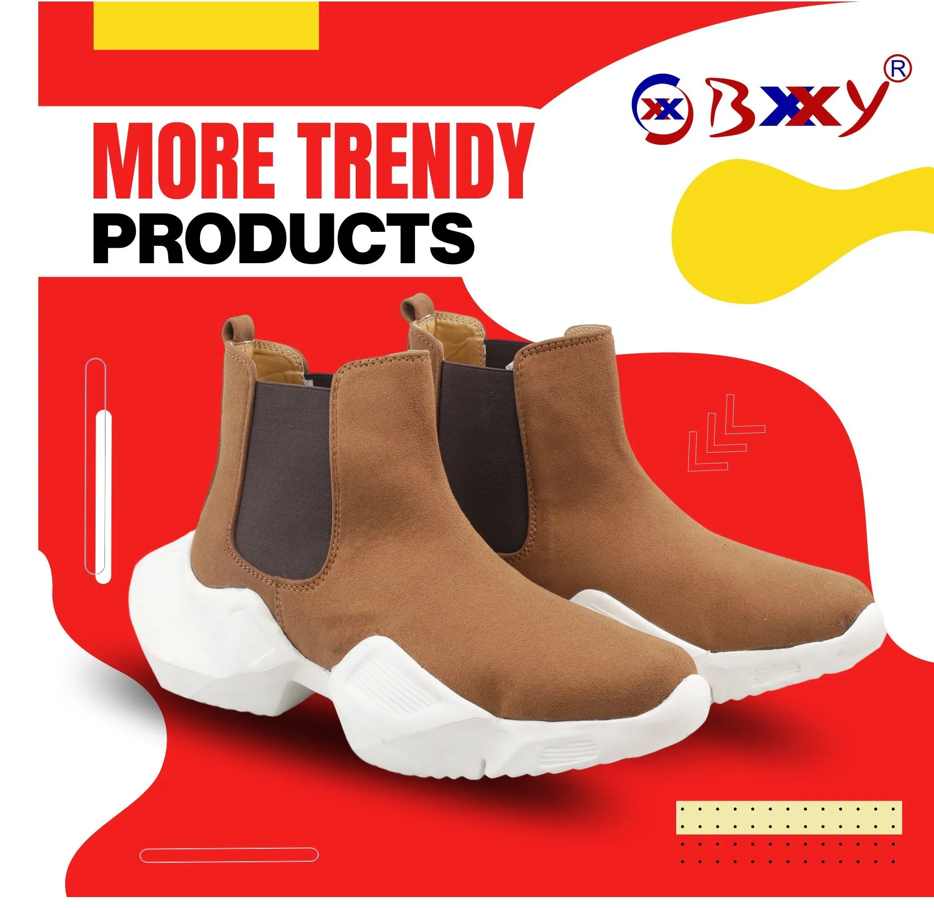 Bxxy's High-end Fashionable Chelsea Boots for Men