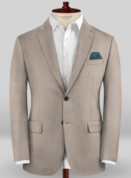 Caccioppoli Sun Dream Sinipo Brown Wool Silk Suit