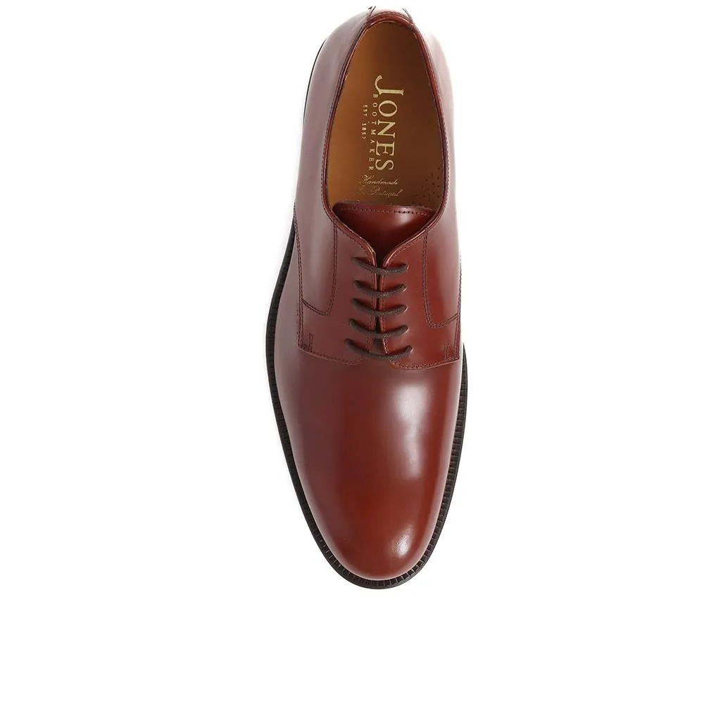 Cambridge Leather Polished Derby Shoes - CAMBRIDGE2 / 323 783