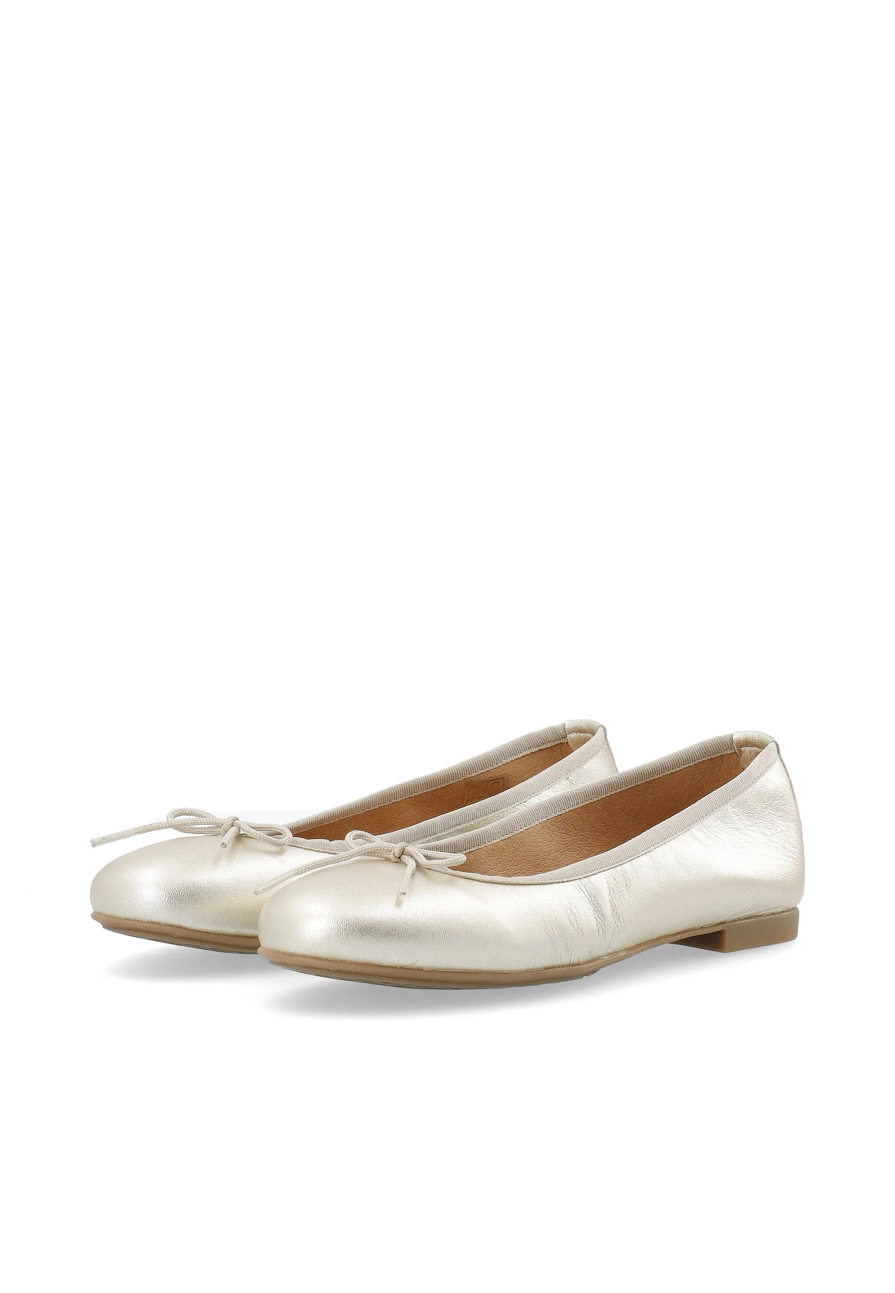 CASELVIRA Ballerina Metallic Leather