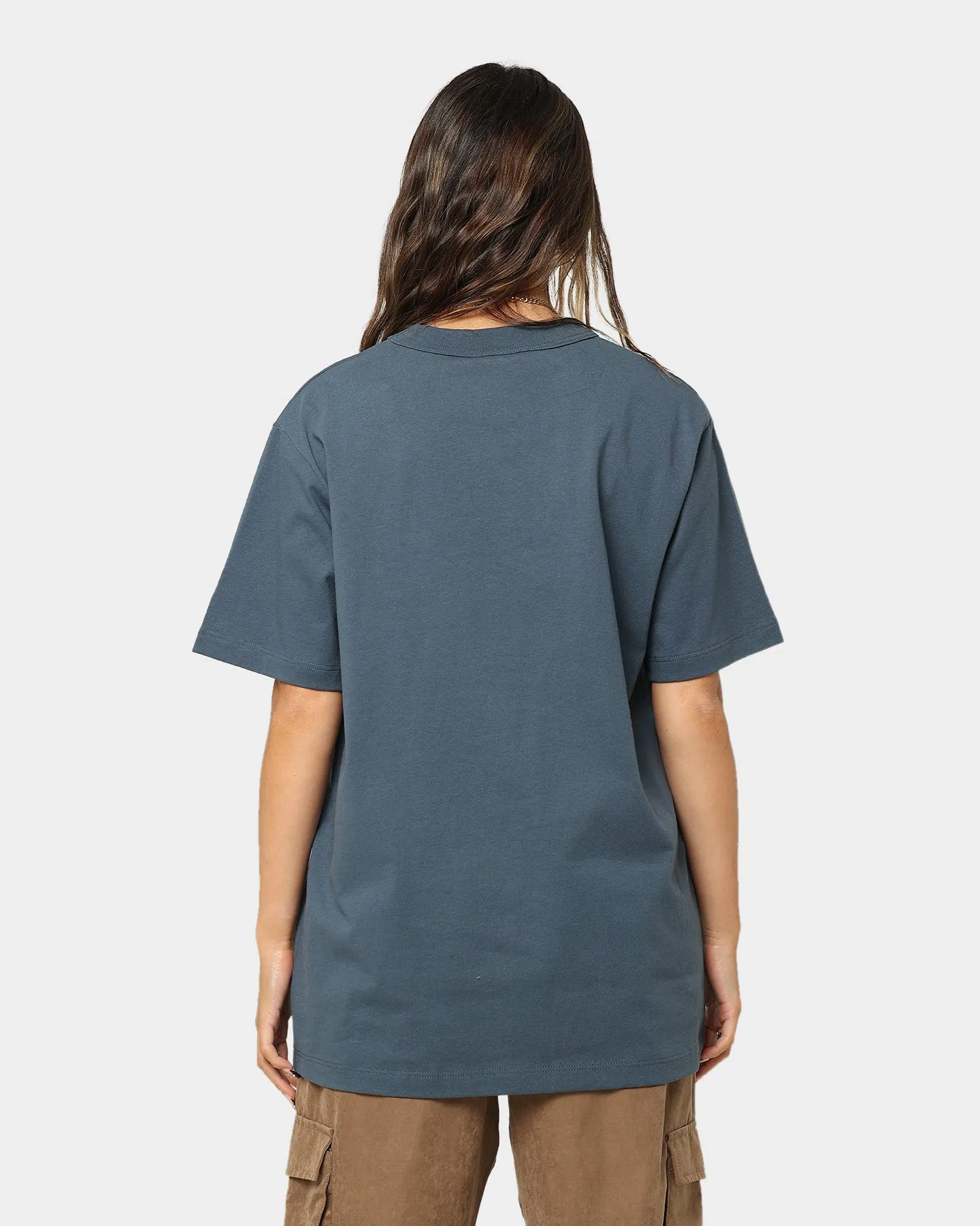 Champion Women's Heritage Oversized T-Shirt Trekking Grey