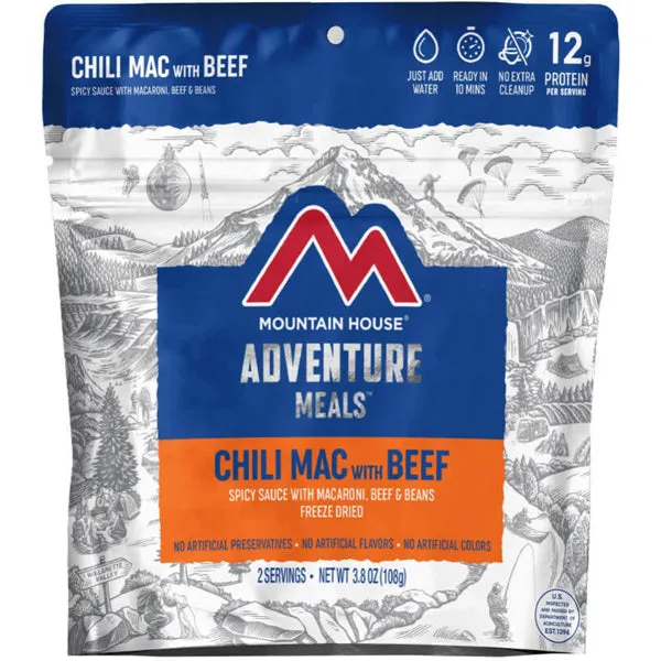 Chili Mac w/ Beef (2 Servings)