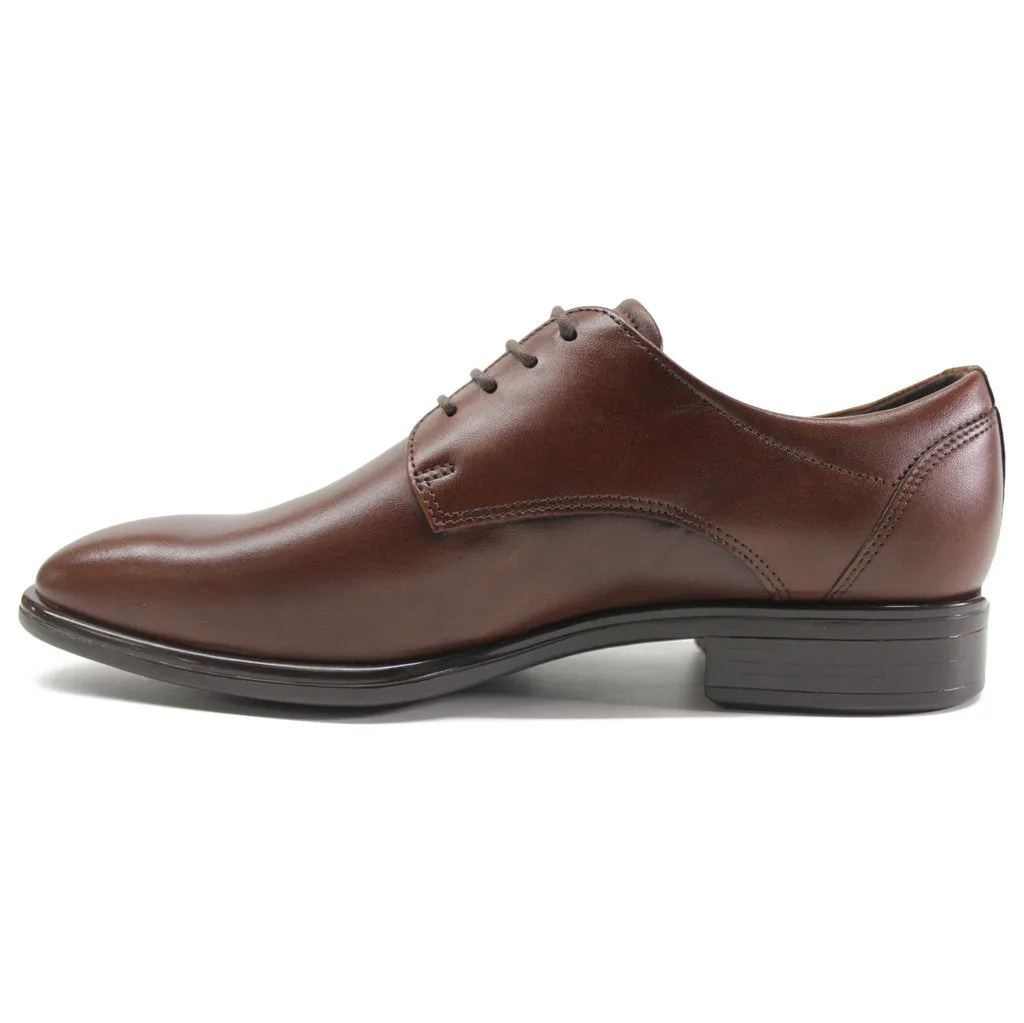 Citytray Full Grain Leather Men's Derby Shoes