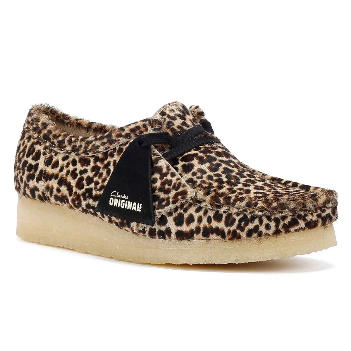 Clarks Originals Harajuku Hair-On Women's Leopard Shoes