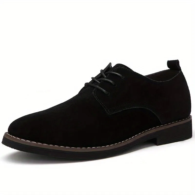 Classic Mens Derby Dress Shoes - Smooth Lace-up, Premium Formal Style - Ideal for Business & Black Tie, Comfortable Office Wear