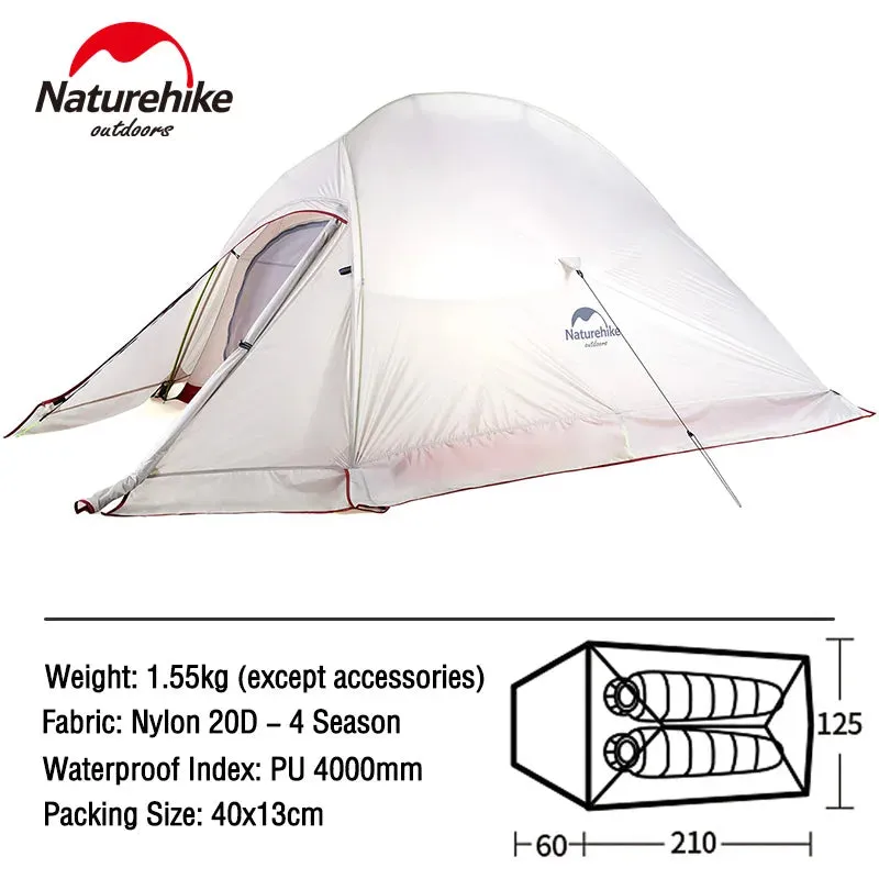 Cloud Up Series Ultralight Waterproof Backpacking Tent