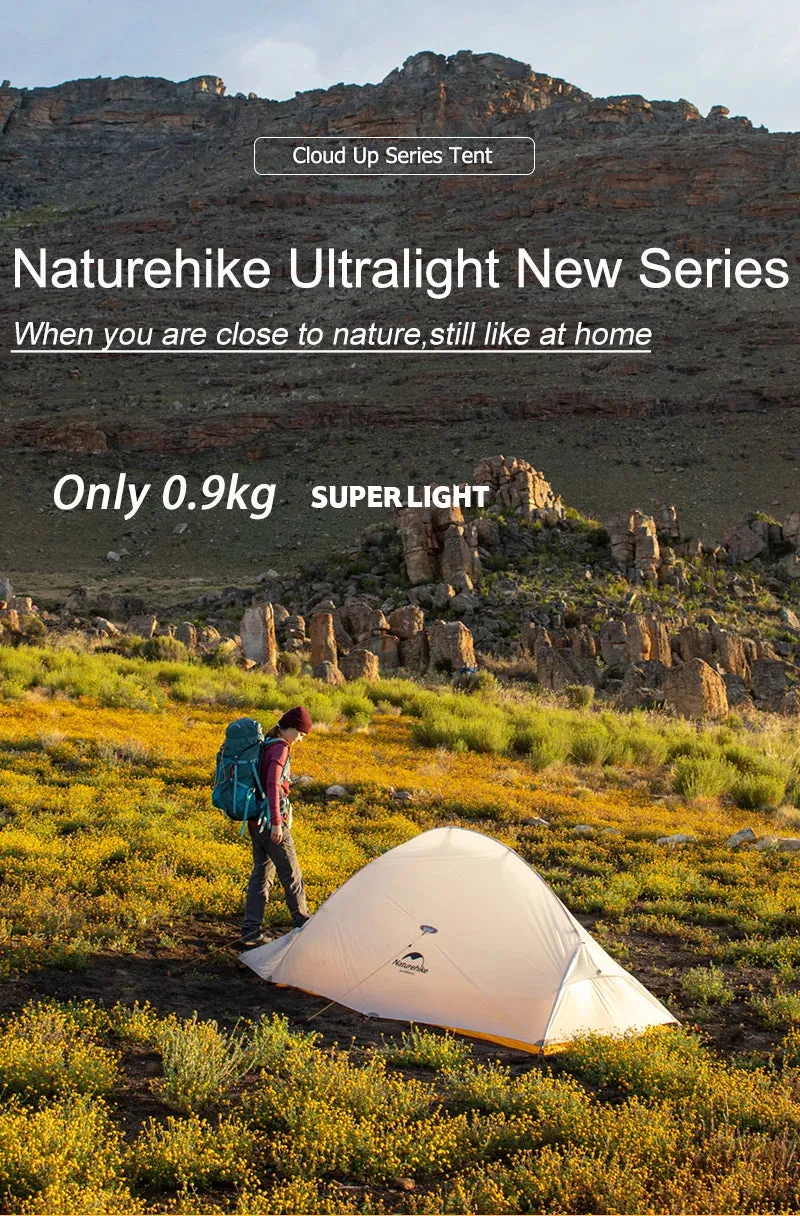 Cloud Up Series Ultralight Waterproof Backpacking Tent