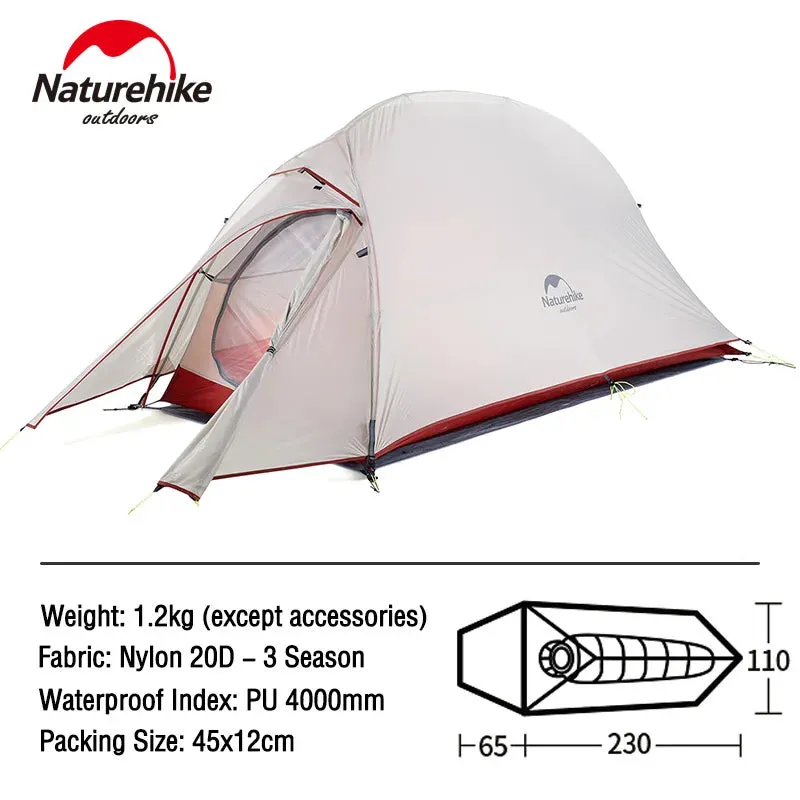 Cloud Up Series Ultralight Waterproof Backpacking Tent