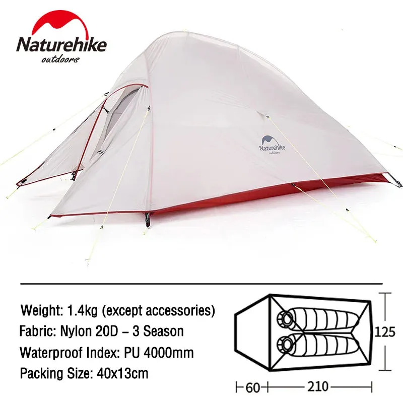 Cloud Up Series Ultralight Waterproof Backpacking Tent