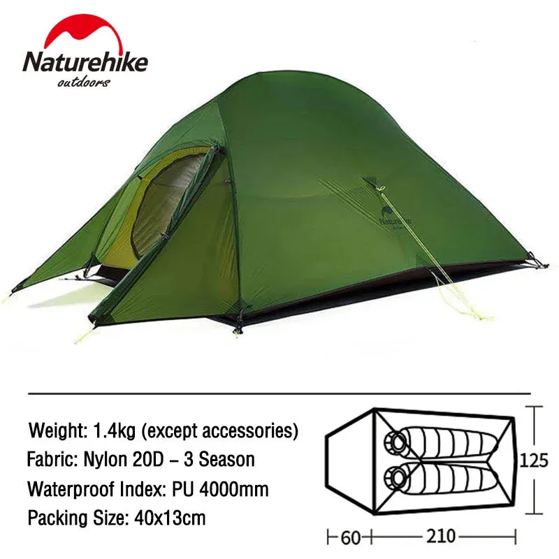 Cloud Up Series Ultralight Waterproof Backpacking Tent