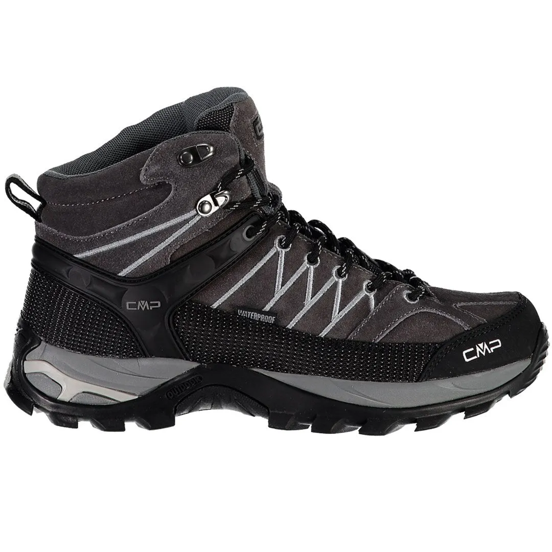 Cmp Rigel Mid Wp Men's Hiking Boots Grey-Black 3Q12947u862