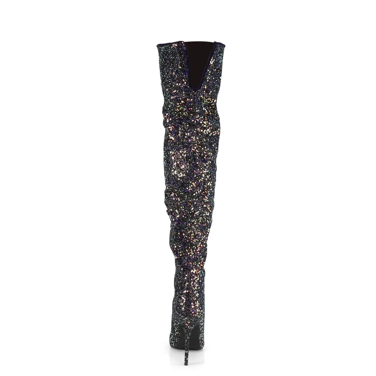 COURTLY-3015 Black Multi Glitter