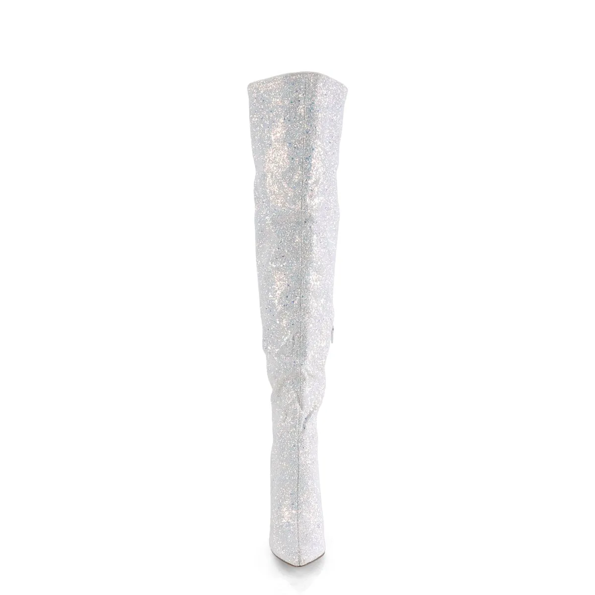 COURTLY-3015 White Multi Glitter