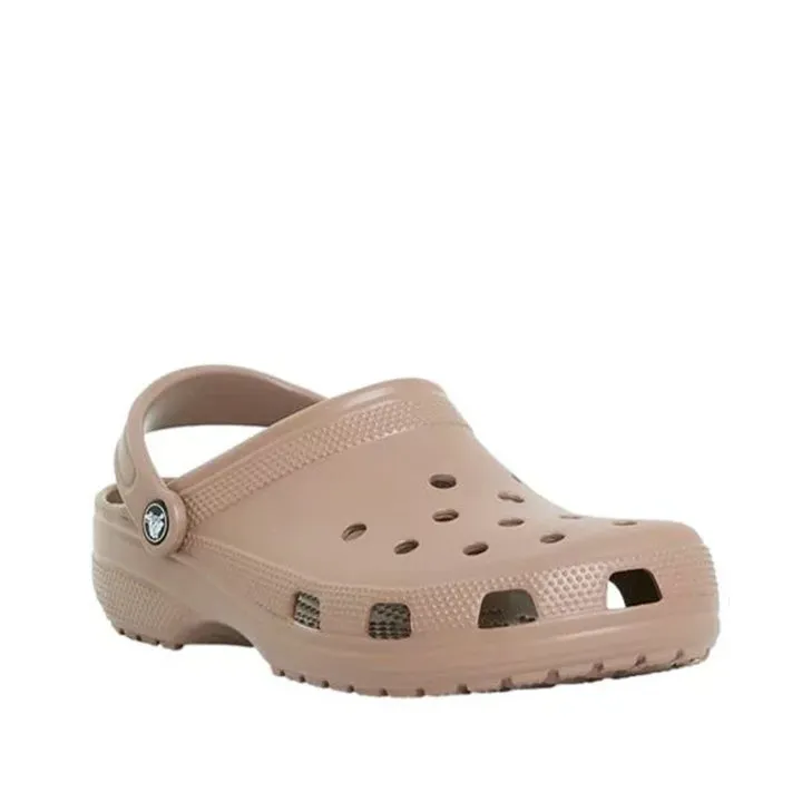 CROCS CLASSIC BROWN CLOGS