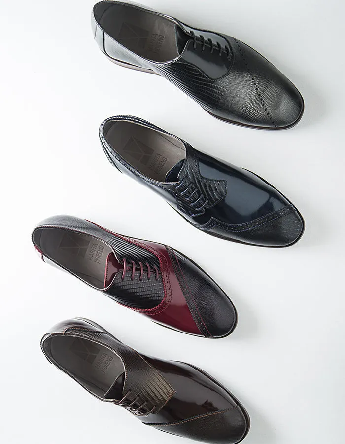 Dali Oxford Man Bordeaux & Black Shoes