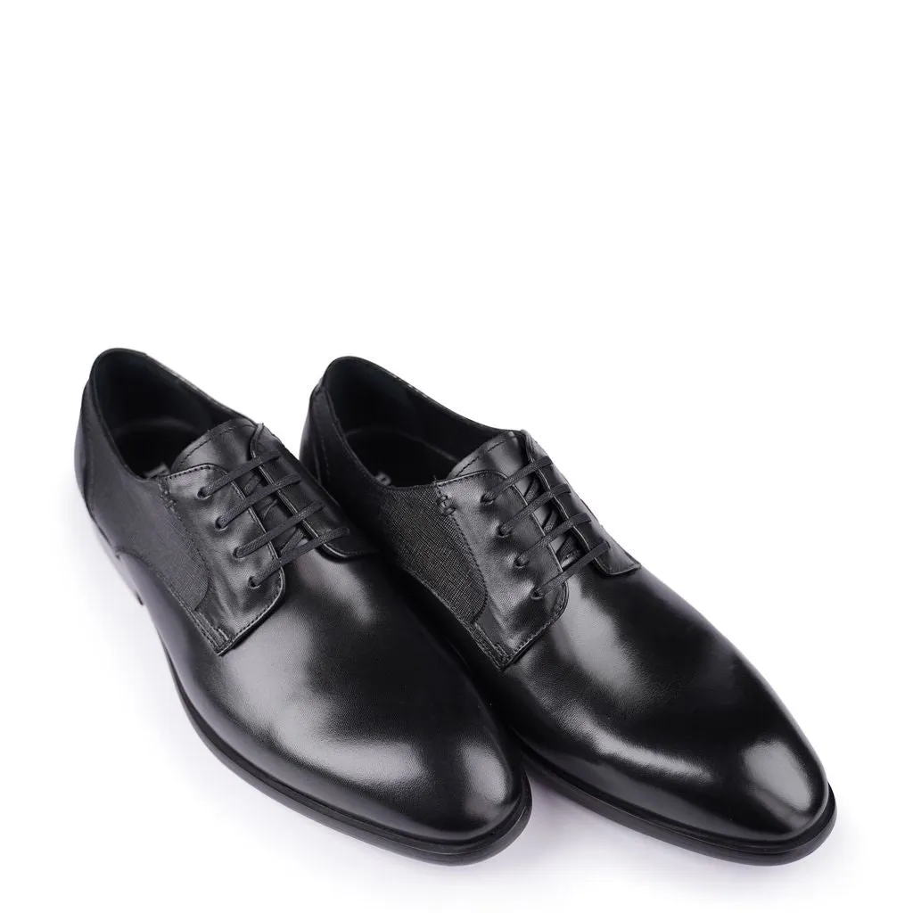 Dante Black Derby Shoes