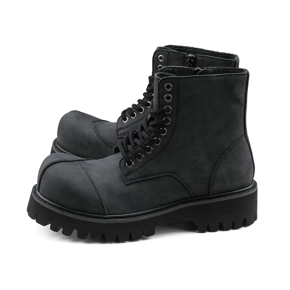 Deconstructed Thick-soled Martin Boots