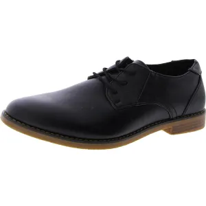 Deer Stags Boys Matthew Jr Lace-Up Faux Leather Derby Shoes