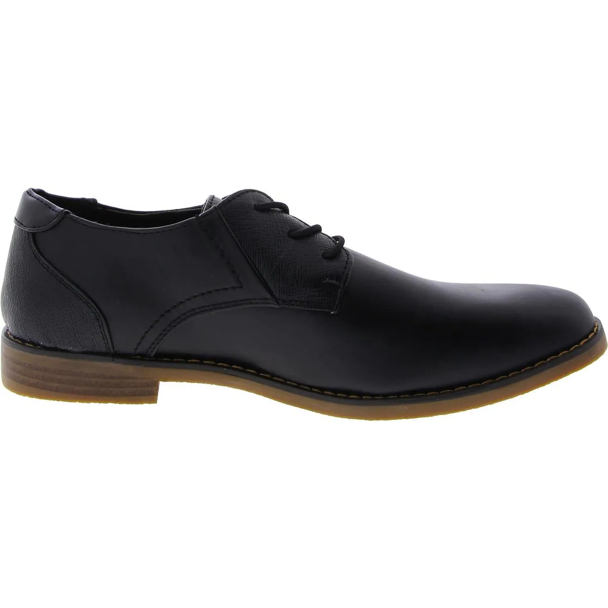 Deer Stags Boys Matthew Jr Lace-Up Faux Leather Derby Shoes